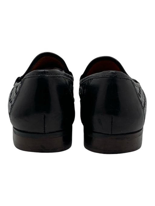 Allen Edmonds Shoe Size 8.5 Black Leather Woven Dress Men's Shoes Black / 8.5