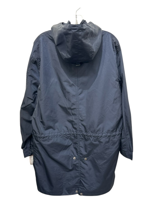 Polo Sport Size M Navy Synthetic Solid Windbreaker Zip Up Men's Jacket Navy / M