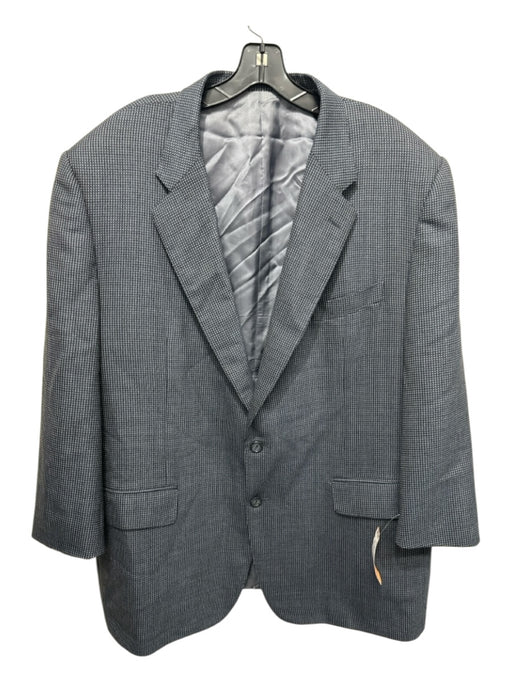 Cornelliani Blue Wool Blend Micro 2 Button Men's Blazer Blue / 58