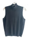 Neiman Marcus Size M Black Cashmere Turleneck Sleeveless Cropped Knit Top Black / M