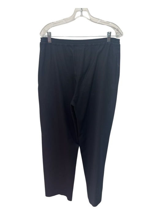 Eskandar Size 1 Black Wool Button Front Patch Pocket Long Sleeve Pant Set Black / 1