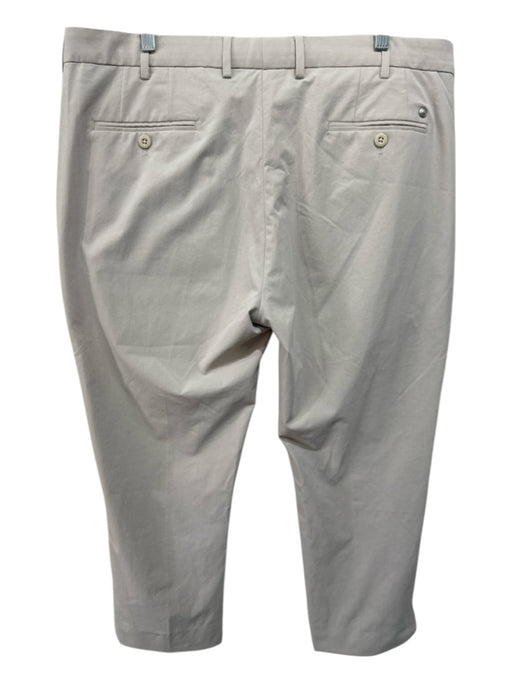 Peter Millar Size 38 Beige Cotton Blend Solid Khakis Men's Pants Beige / 38