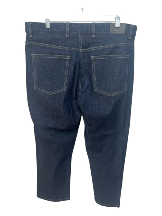 Zegna Size 38 Dark Wash Cotton Blend Solid Jean Men's Pants Dark Wash / 38