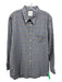 Billy Reid Size XL Gray & Brown Cotton Plaid Button up Men's Long Sleeve Shirt Gray & Brown / XL