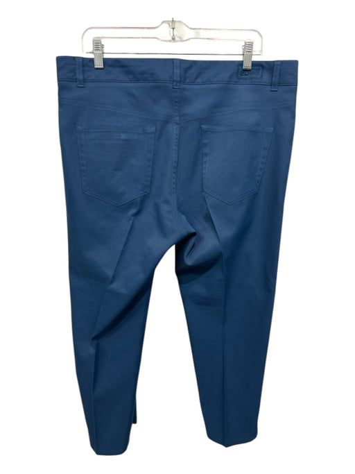 Peter Millar Size 36 Blue Synthetic Solid Athletic Khakis Men's Pants Blue / 36