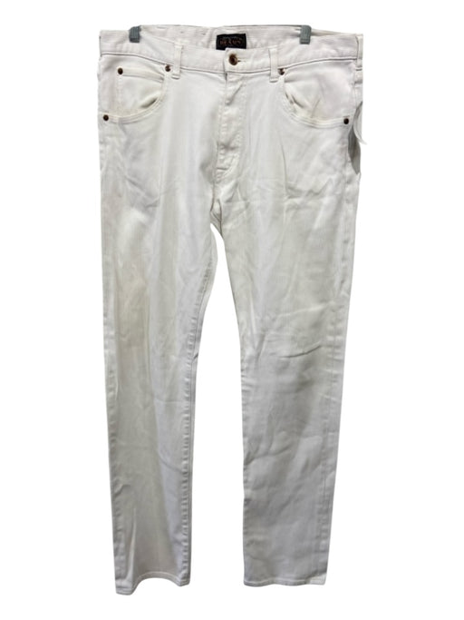 Beams Size XL White Cotton Cordouroy Khakis Men's Pants XL