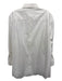 Zegna Size 17 White Cotton Solid Button Up Men's Long Sleeve Shirt White / 17
