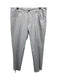Peter Millar Size 36 Gray Synthetic Solid Khakis Men's Pants Gray / 36