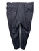 Zegna Size 52 Black Wool Solid Dress Men's Pants Black / 52