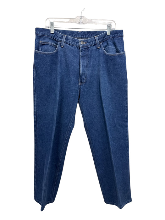 Loro Piana Size 36 medium dark wash Cotton Solid Jean Men's Pants medium dark wash / 36