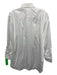 Zegna Size 16.5 White Cotton Solid Button Up front pocket Long Sleeve Shirt White / 16.5