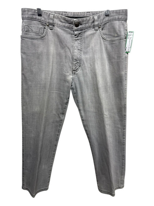 Zegna Size 36 Light Gray Cotton Blend Solid Jean Men's Pants Light Gray / 36