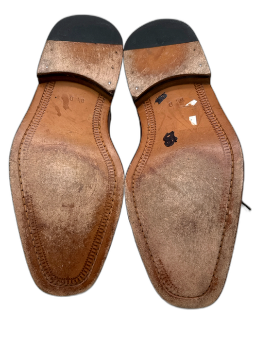 Magnanni Shoe Size 8.5 Brown Leather Solid Men's Shoes Brown / 8.5