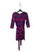 Lily Pulitzer Size XS Navy, Purple & Pink Polyester Blend 3/4 Sleeve Dress Navy, Purple & Pink / XS