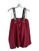 Sunday in Brooklyn Size S Burgundy Polyester Blend balloon Mini Dress Burgundy / S