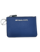 Michael Kors Cobalt Blue Saffiano Leather Small Keychain Card holder Wallets Cobalt Blue