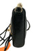 Rebecca Minkoff Black Leather Gold hardware Chain Zipper Crossbody Bag Black / Small