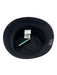 Courreges Black Cotton Logo Stitch Detail Bucket Hat Black / S