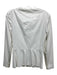 W118 Size XS White Viscose Blend Asymmetric Zipper Zip Detail Moto Jacket White / XS