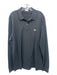 Lacoste Size 7 Black Cotton Solid Polo Men's Long Sleeve Shirt 7