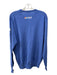 Peter Millar Size M Blue Wool Blend Solid V Neck Men's Sweater M