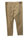 Peter Millar Size 35 Tan Cotton Blend Solid Khakis Men's Pants 35