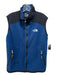 The North Face Size S Blue & Black Synthetic fleece Vest Men's Jacket S