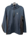 Spyder Size L Navy Synthetic Solid Quarter Zip Men's Jacket L