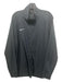 Nike Size XL Dark Gray Synthetic Solid Zip UP Men's Jacket XL