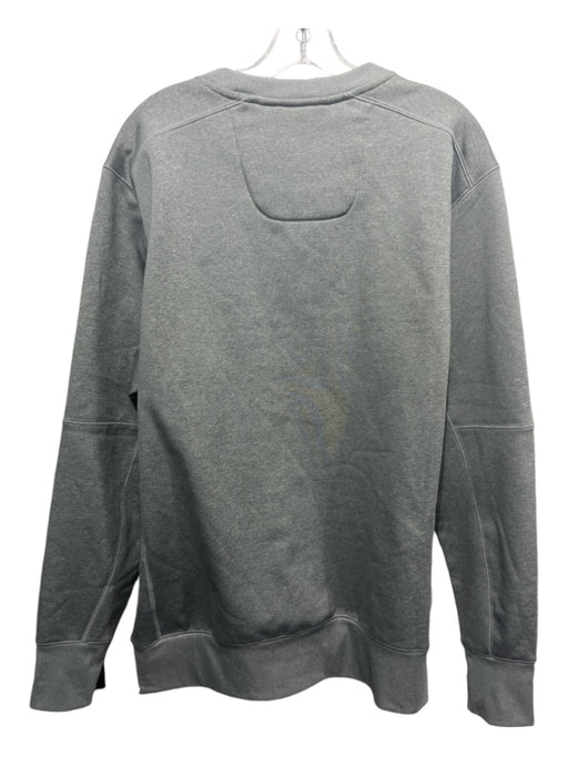 Nike Size L Gray Synthetic UGA Sweatshirt Men's Long Sleeve Shirt L