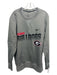 Nike Size L Gray Synthetic UGA Sweatshirt Men's Long Sleeve Shirt L