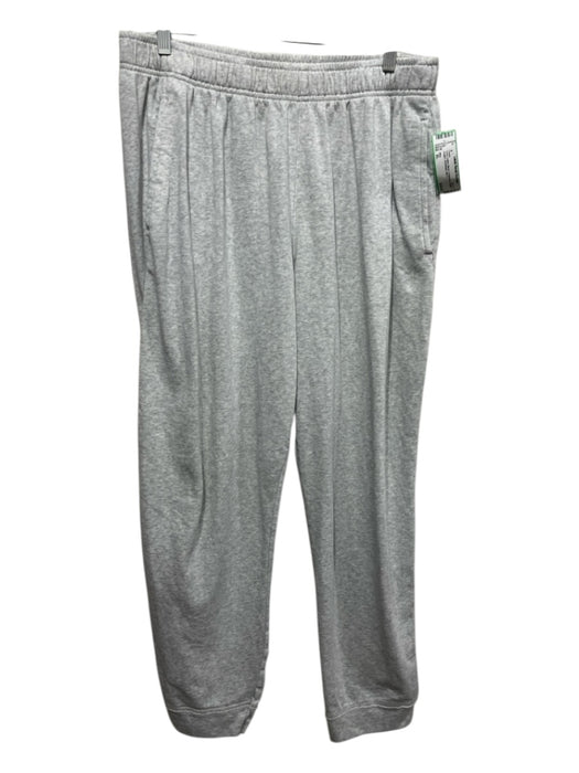 Nike Size XL Gray Cotton Blend Heathered Athletic Jogger Men's Pants Gray / XL