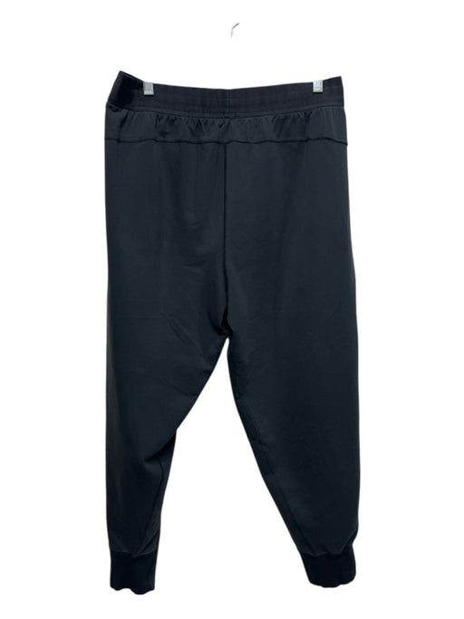 Nike Size XL Black Synthetic Solid Jogger Athleisure Men's Pants Black / XL