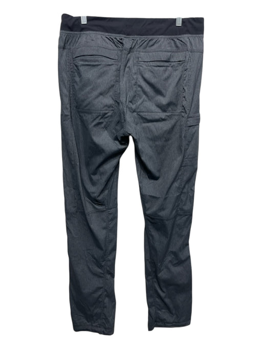 Lululemon Size Est L Gray Synthetic Striped Athletic Jogger Men's Pants Gray / Est L