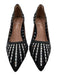 Linea Paolo Shoe Size 6.5 Black Textile Rhinestone Pointed Toe Pumps Black / 6.5