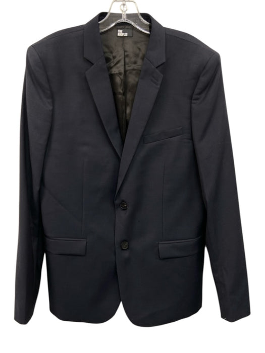 The Kooples NWT Navy Blue Wool Solid 2 Button Men's Blazer Navy Blue / 50