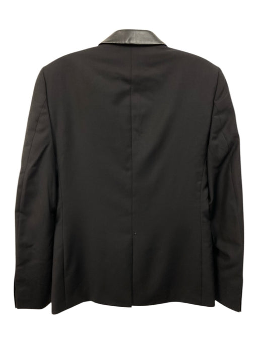 The Kooples NWT Black Wool Solid 2 Button Men's Blazer Black / 44