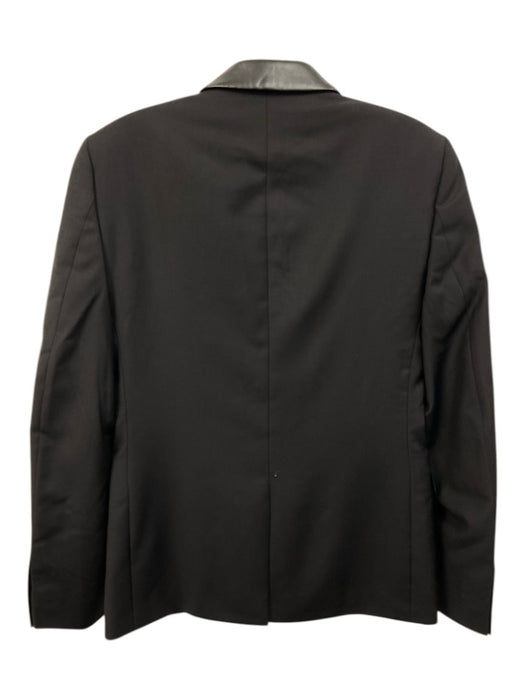The Kooples NWT Black Wool Solid 2 Button Men's Blazer Black / 44