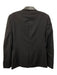 The Kooples NWT Black Wool Solid 2 Button Men's Blazer Black / 44
