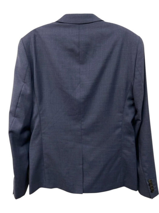 The Kooples NWT Blue Wool Solid 2 Button Men's Blazer Blue / 48