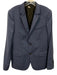The Kooples NWT Blue Wool Solid 2 Button Men's Blazer Blue / 48