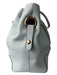 Sondra Roberts Baby Blue Leather Magnetic Closure Bag Baby Blue