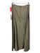Jessica McClintock Size 8 Sage green Acetate Back Zip A Line Maxi Skirt Sage green / 8