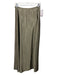 Jessica McClintock Size 8 Sage green Acetate Back Zip A Line Maxi Skirt Sage green / 8