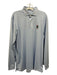 Holderness & Bourne Size L Light Blue & White Synthetic Polo Long Sleeve Shirt L