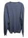 Peter Millar Size XL Blue Merino Wool Solid V Neck Men's Sweater XL