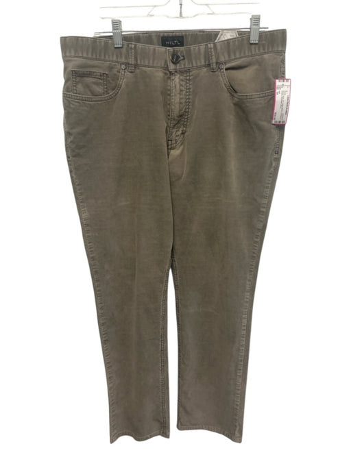 Hiltl AS IS Size 34 Gray Cotton Blend Cordouroy Khakis Men's Pants Gray / 34
