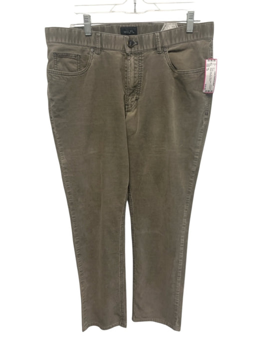Hiltl AS IS Size 34 Gray Cotton Blend Cordouroy Khakis Men's Pants Gray / 34