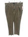 Hiltl AS IS Size 34 Gray Cotton Blend Cordouroy Khakis Men's Pants Gray / 34
