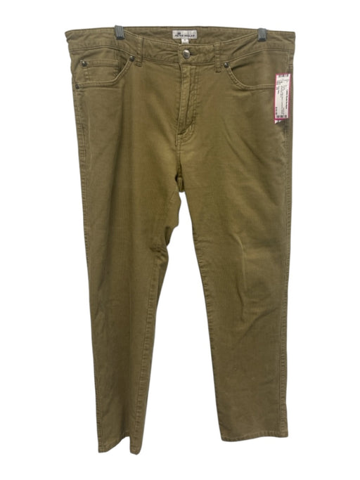 Peter Millar Size 35 Tan Cotton Blend Cordouroy Khakis Men's Pants Tan / 35
